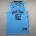 Men's Memphis Grizzlies Ja Morant Blue Replica Fast Break Jersey