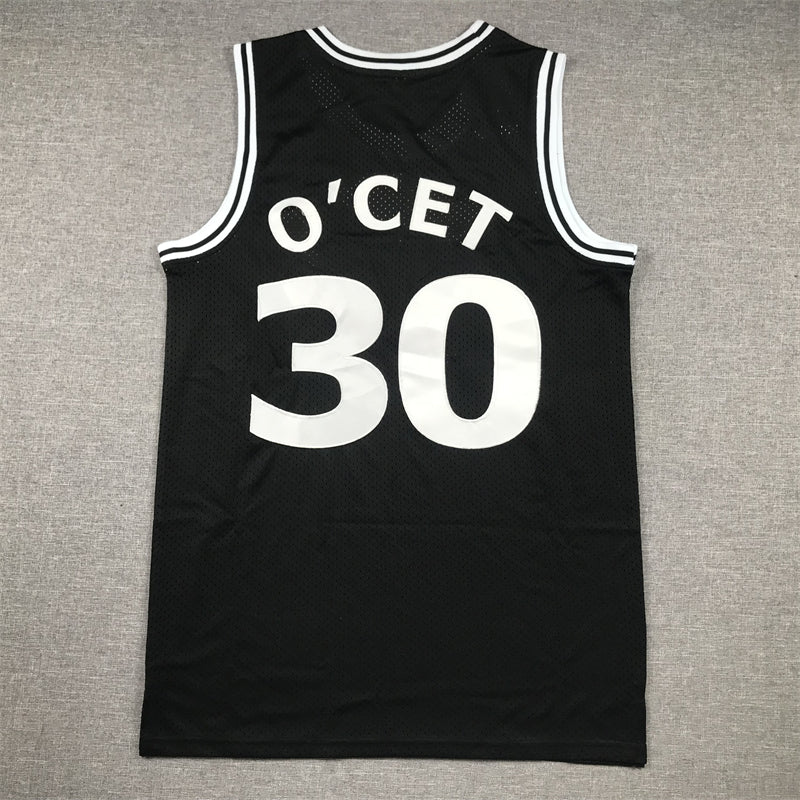 Men's Perc O'Cet Movie Black Basketball Jersey