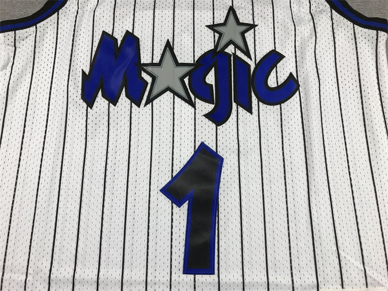 Men's Orlando Magic Tracy McGrady 2003-04 White Hardwood Classics Swingman Jersey