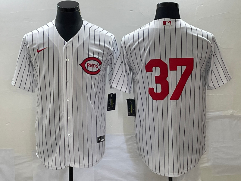 Men's Cincinnati Reds Tyler Stephenson White 2022 MLB at Field of Dreams Game Authentic Player Jersey