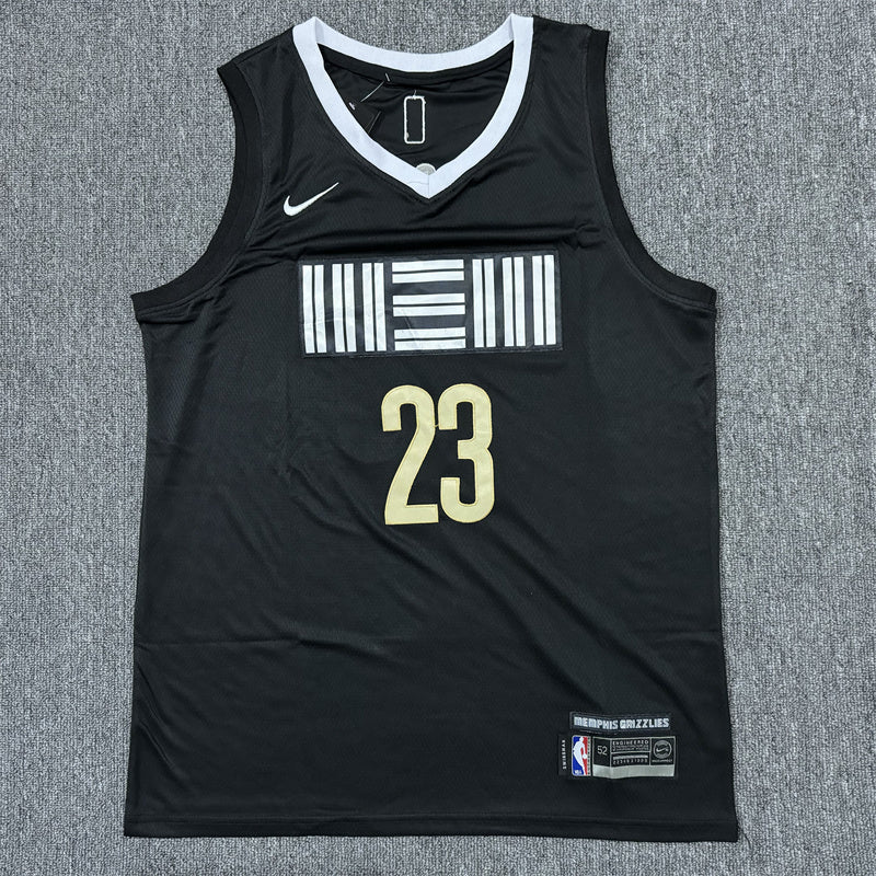 Men's Memphis Grizzlies Derrick Rose Black 2023/24 Swingman Jersey - City Edition