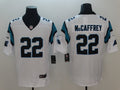 Men's Carolina Panthers Christian McCaffrey White Game Jersey