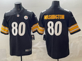 Men's Pittsburgh Steelers Darnell Washington Black Game Jersey