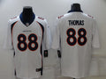 Men's Denver Broncos Demaryius Thomas White Game Player Jersey