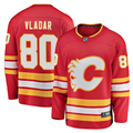 Men's Calgary Flames Daniel Vladar Red Home Breakaway Player Jersey