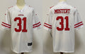 Men's San Francisco 49ers Raheem Mostert White Game Player Jersey