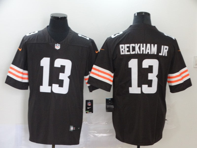 Men's Cleveland Browns Odell Beckham Jr. Brown Game Player Jersey