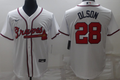 Men's Atlanta Braves Matt Olson White Replica Jersey
