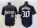 Men's Detroit Tigers Kerry Carpenter Black Player Jersey