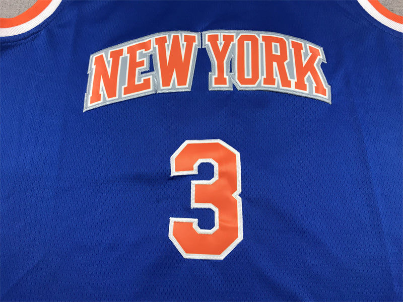 Men's New York Knicks Josh Hart Blue Swingman Jersey - Icon Edition