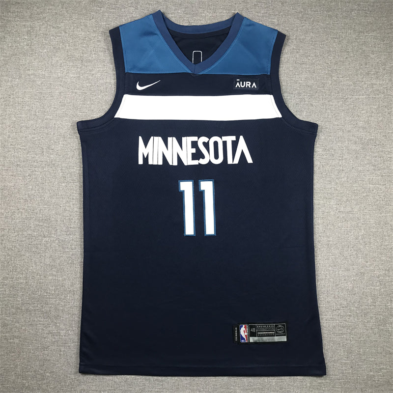 Men's Minnesota Timberwolves Naz Reid Navy Swingman Jersey - Icon Edition