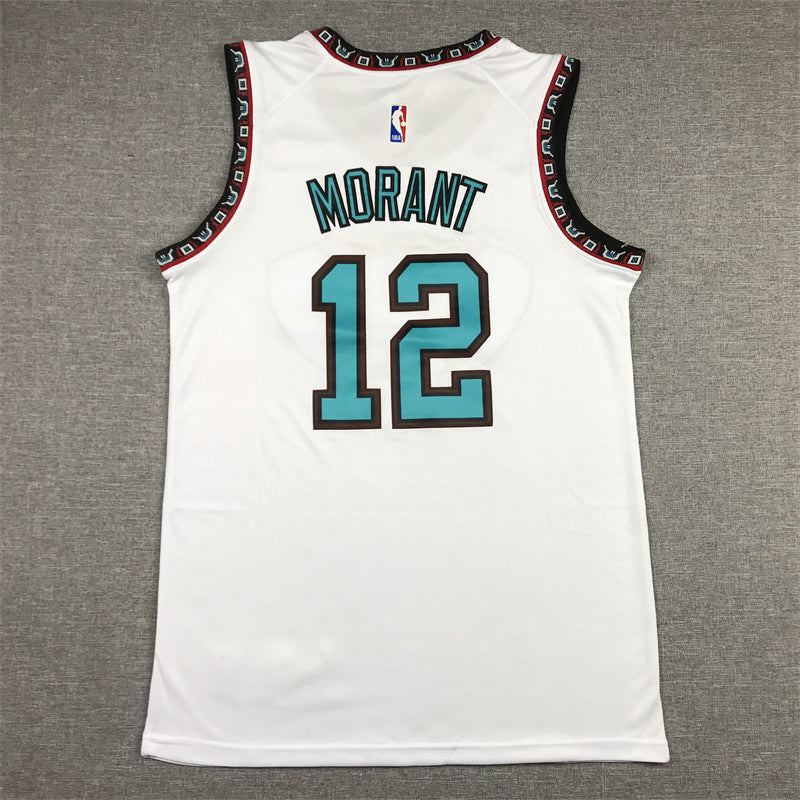 Men's Memphis Grizzlies Ja Morant White Swingman Fashion Jersey