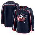 Men's Columbus Blue Jackets Fanatics Navy Home Premium Blank Jersey