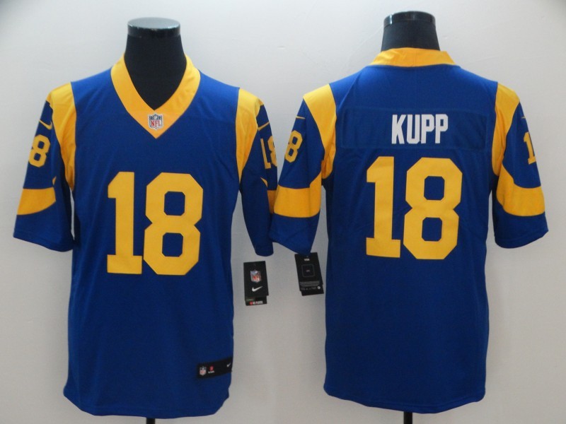 Men's Los Angeles Rams Cooper Kupp Blue Game Jersey