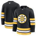 Men's Boston Bruins Fanatics Black Anniversary Blank Jersey