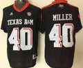 Men's Texas A&M Aggies Von Miller Black Player Jersey