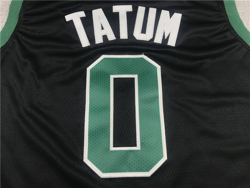 Men's Boston Celtics Jayson Tatum Black 2022/23 Statement Edition Swingman Jersey