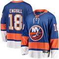Men's New York Islanders Pierre Engvall Fanatics Blue Home Breakaway Player Jersey