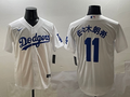 Men's Los Angeles Dodgers Roki Sasaki White Team Player Jersey