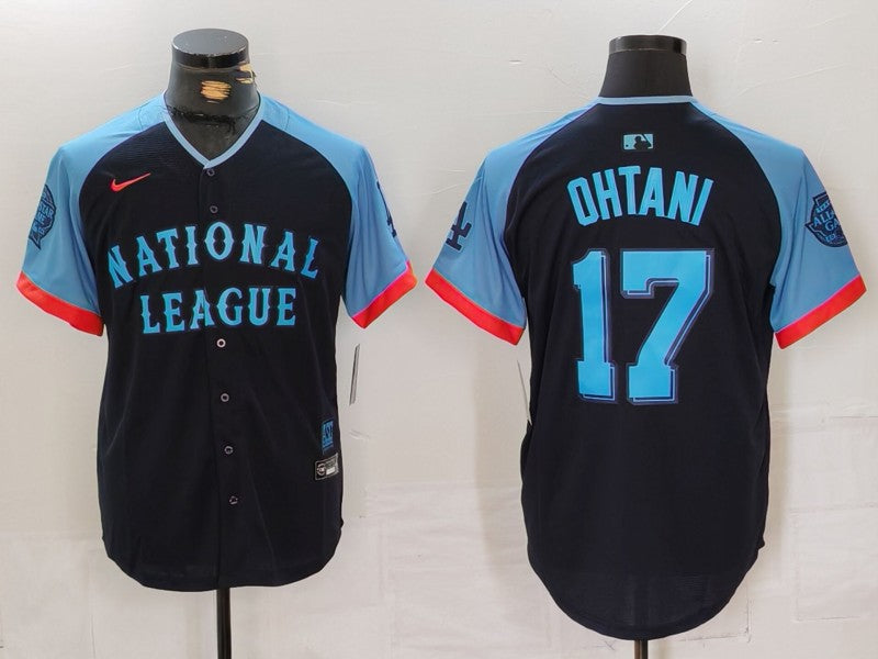 Men's National League Shohei Ohtani Navy 2024 MLB All-Star Game Limited Player Jersey
