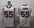 Men's Denver Broncos Bradley Chubb White Game Jersey