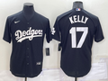 Men's Los Angeles Dodgers Joe Kelly Black Replica Baseball Jersey