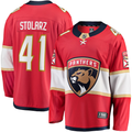 Men's Florida Panthers Anthony Stolarz Red Player Jersey