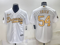 Men's Atlanta Braves Max Fried White Stitched Jersey
