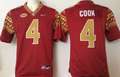 Men's Florida State Seminoles Dalvin Cook Red Player Game Jersey
