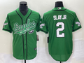 Men's Philadelphia Eagles Darius Slay Jr. Kelly Green Game Jersey Joint Edition