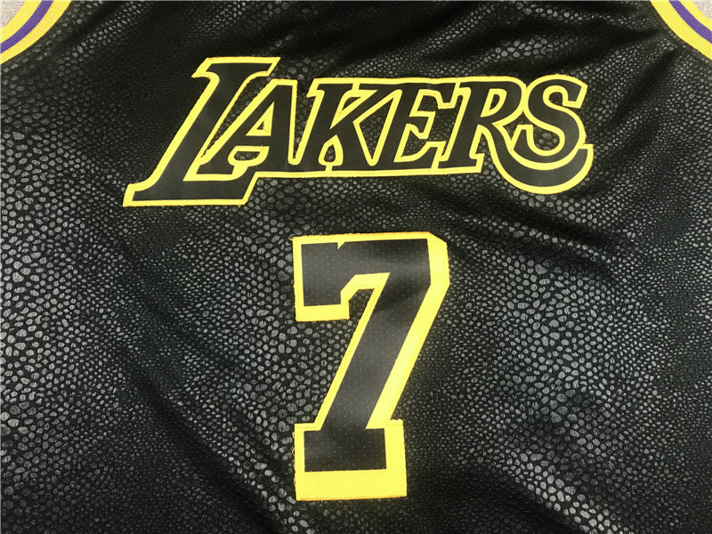 Men's Los Angeles Lakers Carmelo Anthony Black City Edition Swingman Jersey