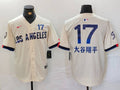 Men's Los Angeles Dodgers Shohei Ohtani Cream 2024 City Connect Game Jersey