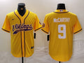 Men's Minnesota Vikings J.J. McCarthy Yellow Game Jersey