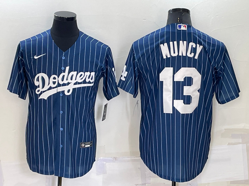 Men's Los Angeles Dodgers Max Muncy Blue Authentic Game Jersey
