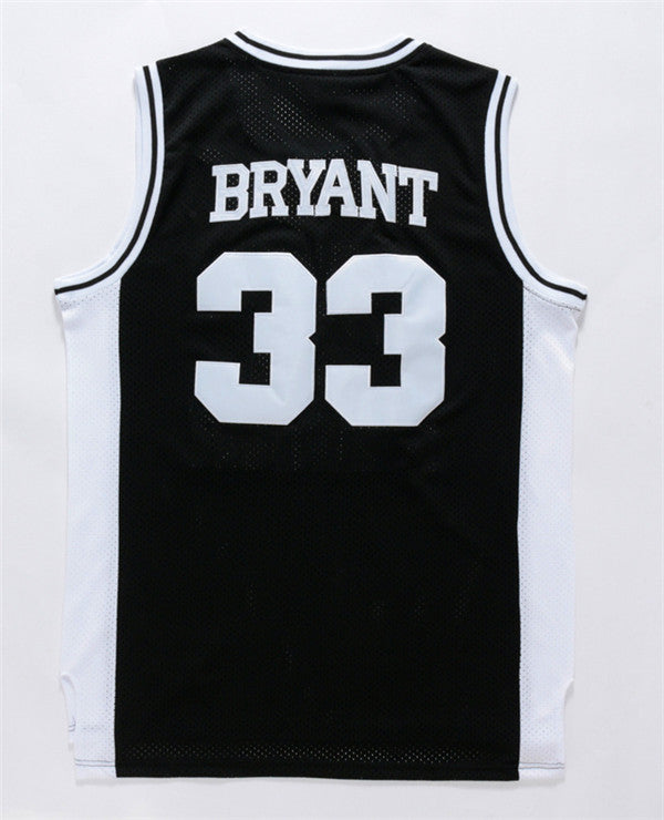 Men's Los Angeles Lakers Kobe Bryant Lower Merion High School Jersey Black