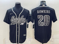 Men's Philadelphia Eagles Brian Dawkins Black RFLCTV Limited Jersey Joint Edition