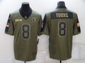 Men's San Francisco 49ers Steve Young Brown Game Jersey