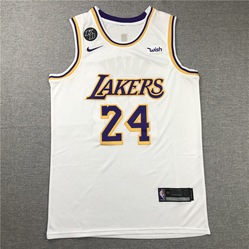 Men's Kobe Bryant Los Angeles Lakers NBA Classics Retro Jersey - White