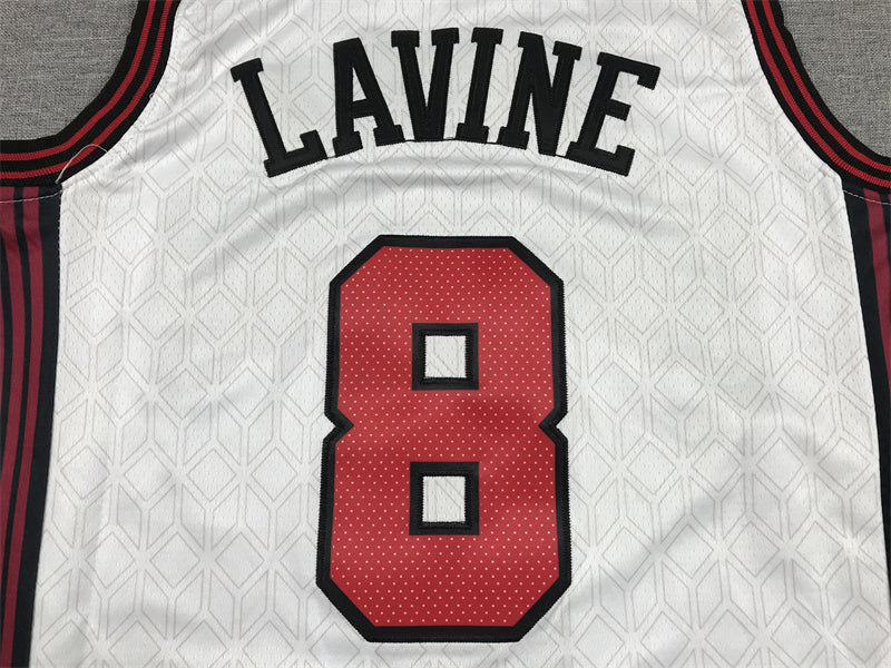 Men's Chicago Bulls Zach LaVine White 2022/23 Swingman Jersey - City Edition