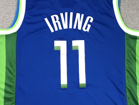 Men's Dallas Mavericks Kyrie Irving Blue 2022/23 Fastbreak Jersey - City Edition