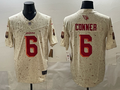 Men's Arizona Cardinals James Conner Natural 2025 Rivalries Collection Limited Jersey