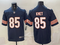 Men's Chicago Bears Cole Kmet Navy Player Game Jersey