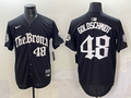 Men's New York Yankees Paul Goldschmidt Black Replica Player Jersey