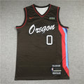 Men's Portland Trail Blazers Damian Lillard Brown Swingman Jersey City Edition