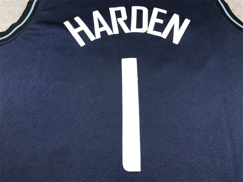 Men's LA Clippers James Harden Navy 2023/24 Swingman Jersey - City Edition