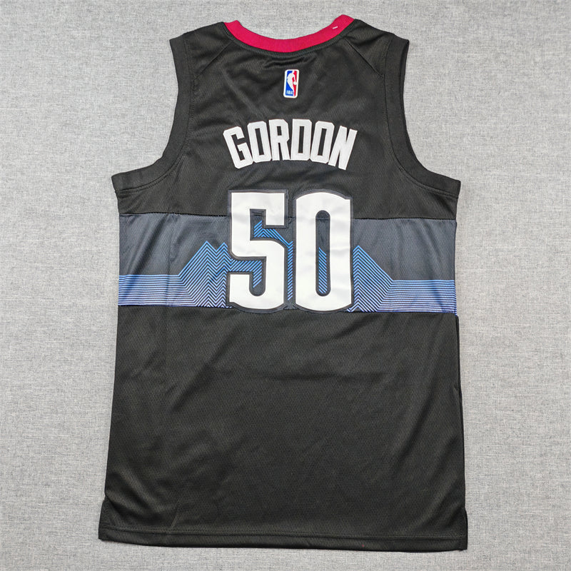 Men's Denver Nuggets Aaron Gordon Black 2023/24 Swingman Jersey - City Edition