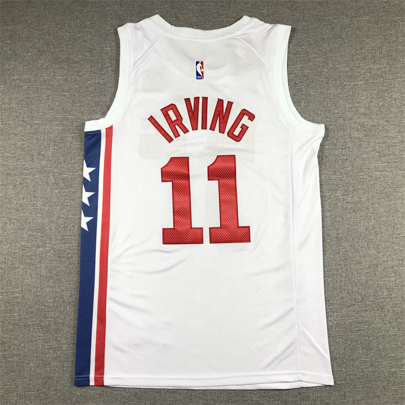 Men's Brooklyn Nets Kyrie Irving White 2022/23 Swingman Jersey - Classic Edition