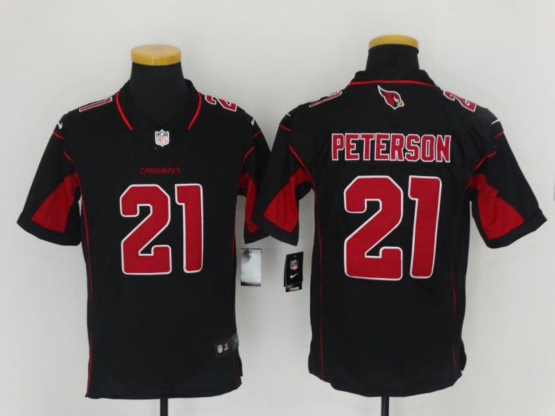 Men's Arizona Cardinals Patrick Peterson Black Game Player Jersey