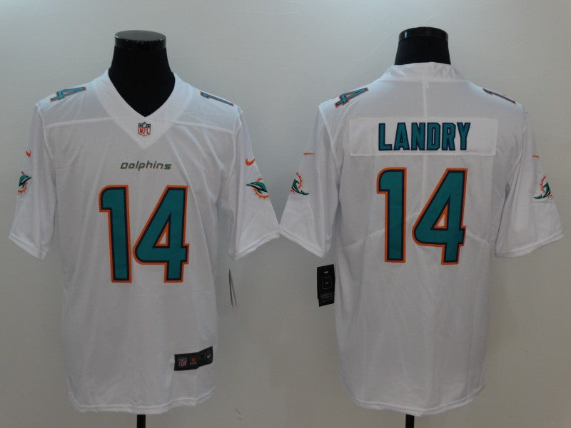 Men's Miami Dolphins Jarvis Landry White Game Jersey