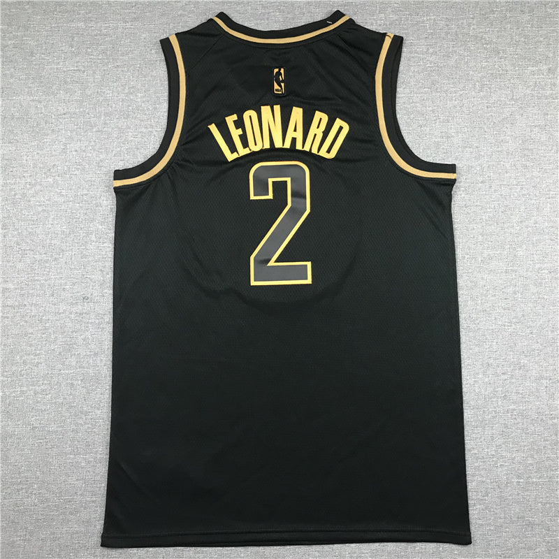 Men's LA Clippers Kawhi Leonard NBA Black Player Jersey